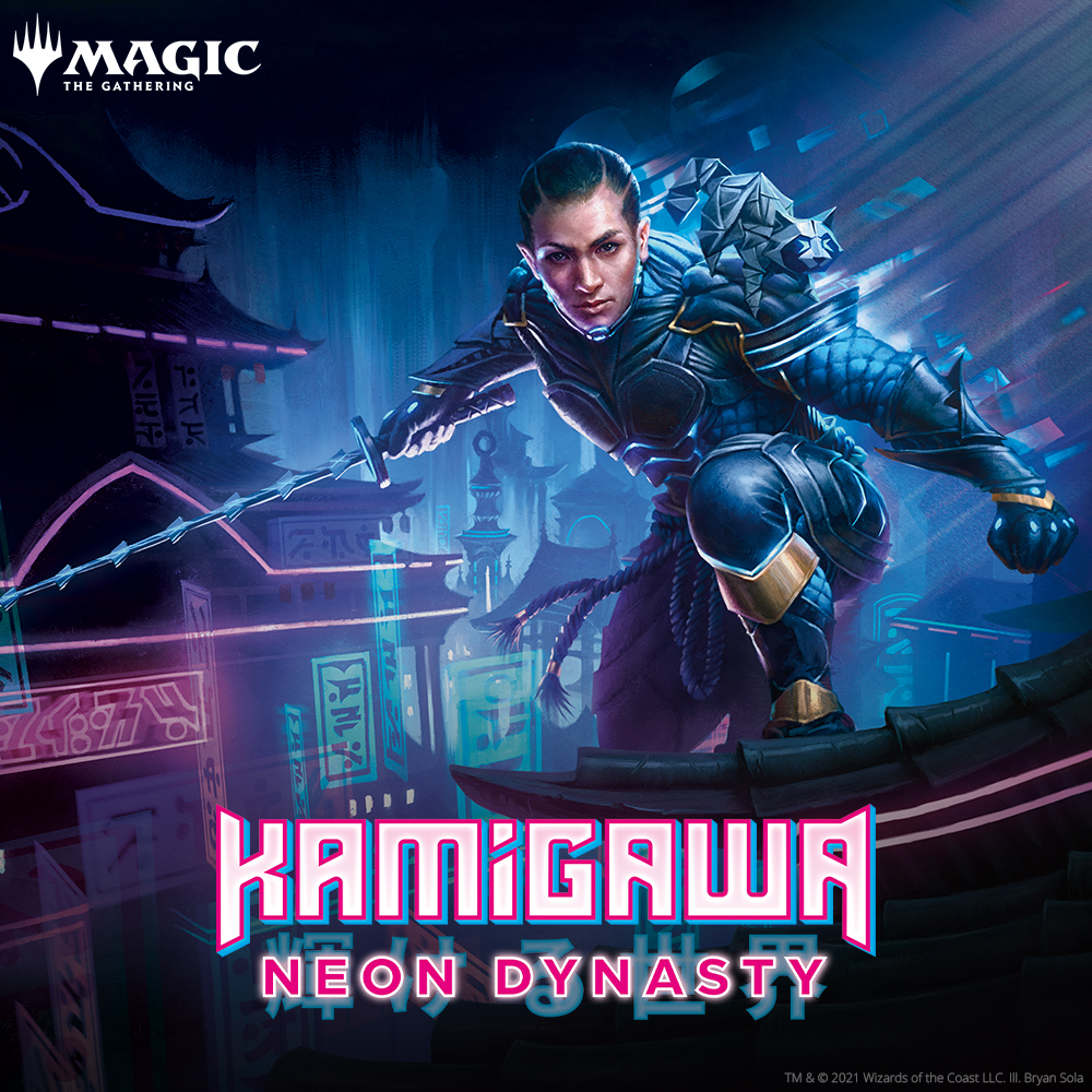 Ninja from Kamigawa standing menacingly